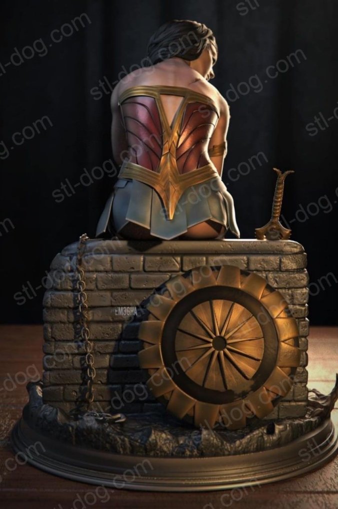 DC 神奇女侠（Wonder Woman）3D打印图纸